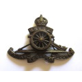 South Africa Arillery Badge 1926 - 1956 Lugs Clipped