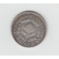 1932 SA Union Silver Six Pence