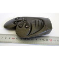 Quality Vintage Hand Carved African Stone Sculpture. Mother and Child. 15cm high. 560g. As per Photo
