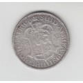 1932 South African Union Two Silver Shilling