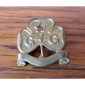 Vintage 1940`s Girl Guides Brass Badge