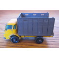 Vintage 1966 Matchbox Series No. 37 Cattle Truck and Cattle By Lesney