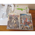 Nintendo Wii Balance Board, Console with x5 Wii games, 2x Wii Remotes and Wii Nunchuk.