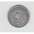 1926 South Africa Silver SixPence XF
