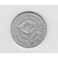 1946 South Africa Silver SixPence