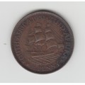 1931 SA union Bronze Half Penny