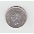 1946 SA Union Silver Three Pence