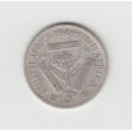 1943 SA Union Silver One Shilling