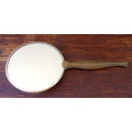 Vintage Brass Dressing Table Hand Mirror. Please refer to photos for condition.
