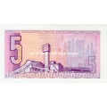 1990 South African Five Rand Note - C L Stals UNC