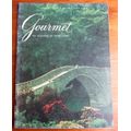 January 1975 Gourmet Magazine of Good Living. 84 pages. Photos and Recipies. Vintage.