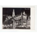 Vintage Postcard - 1953 Haarlem, Grote Kerk.