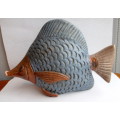 Absolute Lovely Vintage Large Ceramic Fish Ornaments. 330 x 210mm.