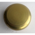 Vintage Brass Tricket dish with lid. 85mm x 50mm