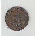1936 SA Union One Penny