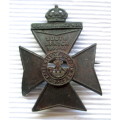 A South Africa 1900- 1902 6th Battalion City of London Regiment Cap Badge