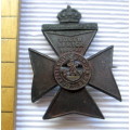 A South Africa 1900- 1902 6th Battalion City of London Regiment Cap Badge