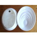 Two Ceramic Soap Dishes. 150mm x 110mm.