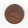 1941 South Africa Union One Penny Bronze