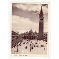 1937 Vintage Photo Postcard - Venezia - Piazza San Marco