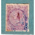 1864 Cape of Good Hope Stamp Act. 6 pence
