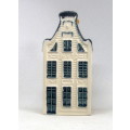 Vintage KLM Blue Delft Dutch Houses. BOLS Amsterdam Miniature Porcelain House #13