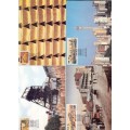 Lot of 4 Potcards, Johannesburg, 1986 Stamped. Johannesburg, The Golden City.. Not used.