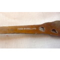 Vintage Embossed Cake Lifter.  Made in Holland. 17cm long.