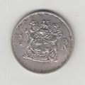 1969 South African Silve one Rand Coin