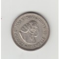 1962 South Africa silver Ten Cent