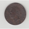 1826 George IV Halfpenny