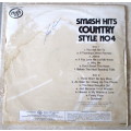 Smatch Hits Country Style No4,  14 tracks. Good Condition. Cover damaged.