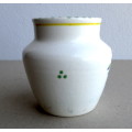 Poole Pottery 1940`s Floral Vase - Early Poole Pottery. 80mm high.