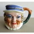 Vintage Porcelain Character Mug. Unused Condition.  12 cm high.
