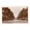 Vintage Sepia Photo Post Card - Constitution Hill, London