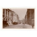Vintage Sepia Photo Post Card - St. James Street, London