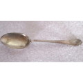Hallmark Silver Baby Spoon. William Gallimore & Sons Sheffield 1905. Engraved Johan. In box. 23.8g.