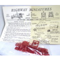 Jordan Products Highway Miniatures 1913 Ford Fire Truck HO Model Kit #360-208. In box, unopened.