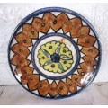 Two Handpainted Ceramic Jerusalem Plates. 15cm diameter. As per Photo.