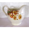 Large Vintage Creampetal Grindley England Milk Jug, No chipe or cracks. 13 cm high.