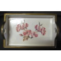 Small handpainted Tray for jewelry of bon bons. 170mmx110mm.