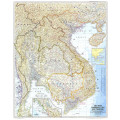 1967 Vietnam, Cambodia, Laos, and Thailand Map . National Geographic Society.