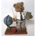 Vintage Windsor Bears Figurine World Class Teacher Mr Thomas Bear 1998. No 393/555.