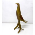 Vintage Horn Carved Bird. Unusual, 80mm high.