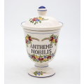 Vintage Apothecary Antemis Nobilis jar in French Provence Style. St clament PP. 260mm high.