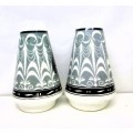 Vintage Salt and Pepper Shakers from Greece. Great Collectibles.  90mm high.