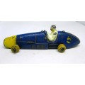 Dinky Toys Ferrari 234 blue yellow Meccano England diecast car. Please refer to photos.