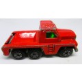 1976 Matchbox Lesney Superfast 19 Cement Truck Red 1:75 Scale Diecast. No Cement Drum.