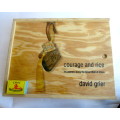 Courage and Rice - my journey along the Great Wall of China in Wooden box  , 2007 by David Grier