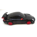 Porsche 911 GT3 RS The Cast 1:36 Scale - Black with red trimmings.RadioControl, Control missing.